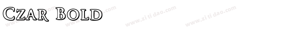 Czar Bold字体转换